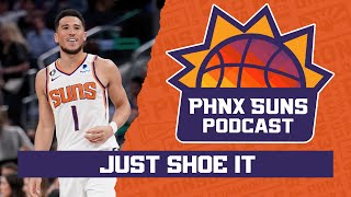 Did we just see Devin Booker’s signature NIKE shoe? | PHNX Suns Podcast