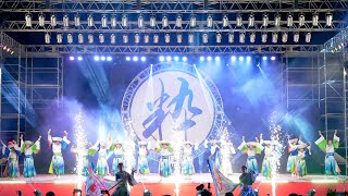 [4K] 夜高舞緋組　【富山市長特別賞　能登わっちゃ賞演舞】　富山のよさこい祭り 2022 日曜日