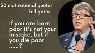 30 Inspirational Bill Gates Quotes for Success and Motivation | English quotes
