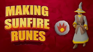 Everything you need to know about Sunfire runes and how to make them