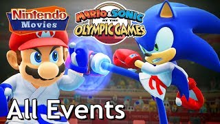 Mario & Sonic at the Olympic Games Tokyo 2020 - All Events (3 Players, Very Hard, All Gold Medals)