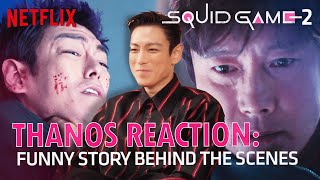 Squid Game Season 2 - Thanos (T.O.P) Reaction to Lee Byung-hun