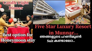 ഞങ്ങളുടെ ഹണിമൂൺ stay at മൂന്നാർ | Vibe Resort | #youtube #youtubefeed #resort #stay #honeymoon #love