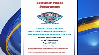 Bessemer Police national night out