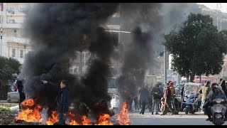 Lebanese demonstrators take to the streets in show of ongoing anger