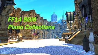 FF14 BGM Piano Collections Three major cities