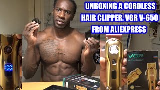 ALIEXPRESS: CHEAP CORDLESS HAIR CLIPPER - 26$ UNBOXING + REVIEW #hair #hairclipper #aliexpress