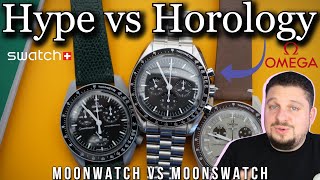 Hype vs Horology - OMEGA Speedmaster Professional vs OMEGA x SWATCH MoonSwatch vs Moonwatch Hands on