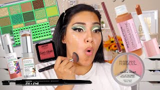 GRWM: FULL FACE OF NEW DRUGSTORE MAKEUP | FIRST IMPRESSIONS - ALEXISJAYDA