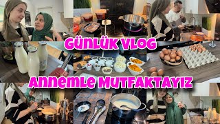 Annemle Mutfaktayız | Misafirlerim Var | Neler Hazırladım? | Kolay Ev Yapımı Yogurt | Günlük Vlog