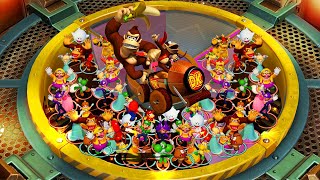 Super Mario Party - Who's Lucky? - Donkey Kong vs Bowser vs Dry Bones vs Koopa Troopa