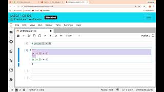 Comments, Expressions, and Statements in Python (CS105 at UIUC)