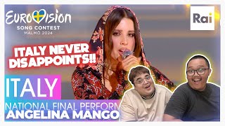 Angelina Mango - La Noia | Italy 🇮🇹 | National Final Performance | Eurovision 2024 REACTION