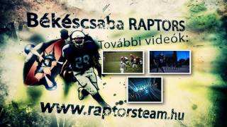 Békéscsaba RAPTORS Divizió 1-es Bajnoki Amerikai football Mérkőzések FULL HD