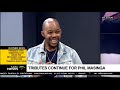 tributes continue for phil masinga