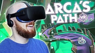 Arca's Path Review \u0026 Gameplay - Let's Roll In Virtual Reality