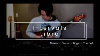 Intervals - Libra Guitar Cover  (Tab-Movie)