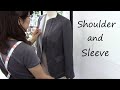 How to sew jacket sleeves (shoulder pads, head wadding)