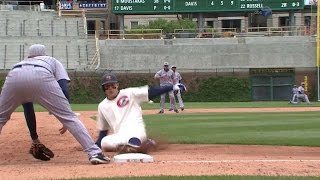 KC@CHC: Rizzo hits a clutch triple in the 9th