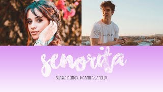 Shawn Mendes -  Senorita ft Camila Cabello + Lyrics Video