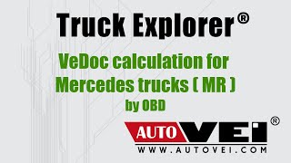 VeDoc (X1, X2, X8) calculation by OBD