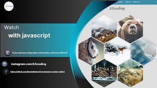 "Responsive Navbar with Dropdown Menu & Image Gallery | HTML, CSS, JavaScript Tutorial"