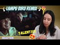 LAMPU BIRU (Remix) REACTION - lucidrari & FITTO ft. MK K-Clique, Dannqrack, Eemrun