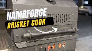 Hamrforge Old Ironside Brisket Cook