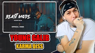 YOUNG GALIB - Beast Mode (Karma Diss) || Classy's World Reaction