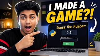 I Built My First Python Game Using the Random Module | Learning Python #4 #Python#Coding#Programming