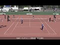 2024年 全日本ジュニアソフトテニス選手権大会 女子u 17 ダブルス 準決勝 柏春花・村上芹 東北高校 対 野間結菜・宮下日香莉 昇陽高校・能登高校