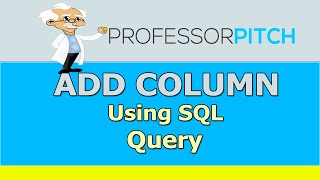 Adding a Column to a Table in SQL