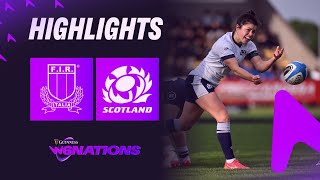 HIGHLIGHTS | ITALY V SCOTLAND | 2024 GUINNESS WOMEN’S SIX NATIONS RUGBY