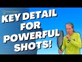 The Secret For More Power & Control In Your Tennis Shots - Nobody Talks About This!