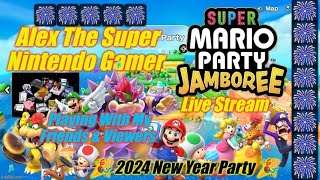 Playing With My Friends \u0026 Viewers | Super Mario Party Jamboree | 🎉 2024 New Year Party 🎉