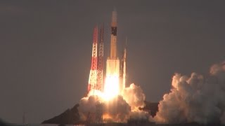 初の防衛通信衛星打ち上げ Ｈ２Ａロケット、種子島