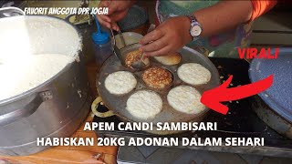 VIRAL ! APEM KELAPA CANDI SAMBISARI, SEHARI HABISKAN 20 KG ADONAN, BUKA JAM 5 PAGI JAM 9 SUDAH HABIS