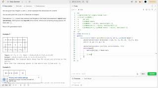 Leetcode 2326: Spiral Matrix IV (Easy approach)