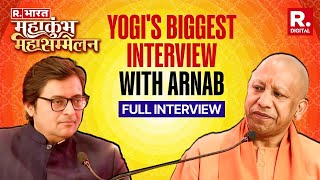 CM Yogi Adityanath's Biggest Interview With Arnab Goswami At Historic Mahakumbh Mahasammelan