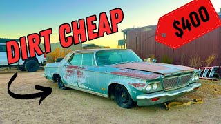 1964 Chrysler for $400! After sitting 25 YEARS will it run and drive again?