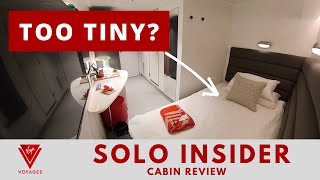 I stayed in the SMALLEST cabin on Virgin Voyages - The solo insider