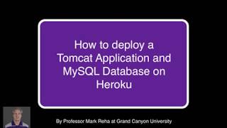 HOWTO - Deploy a Tomcat Java Application on Heroku