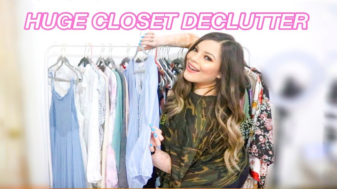 Huge Closet Declutter Youtube