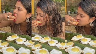 10 EGG POUCH 5 MINUTES EATING SHOW || FOOD CHALLENGE