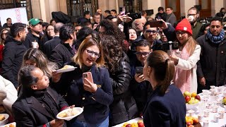 Así fue el convivio de la Presidenta Sheinbaum con reporteros que cubren la ‘mañanera del pueblo’