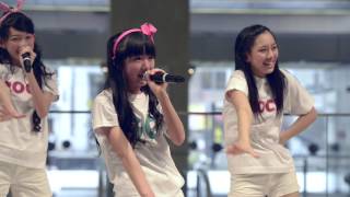 20140429 Jumpin' 香林坊アトリオ スマイル方程式 ゆめり\u0026みやももアングル