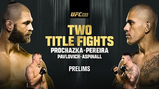 UFC 295 Prelims LIVE | ESPN MMA