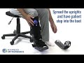 Advanced Orthopaedics Instructional Video for High Top, Closed Toe AG Boot