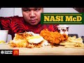 (REVIEW!) Nasi Lemak MCD 🍚Ayam Goreng MCD 3X EXTRA SPICY📛 (Malaysia🇲🇾) - MUKBANG 먹방 | Eating Show