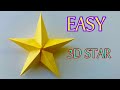 How to Make 3D Origami Star Perfect | Paper Craft